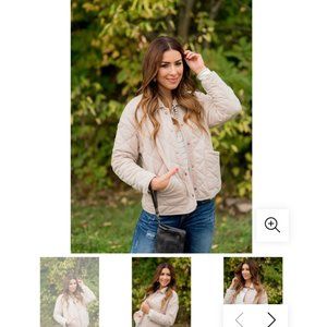 Quilt Puff Jacket- Betsey's Boutique Shop